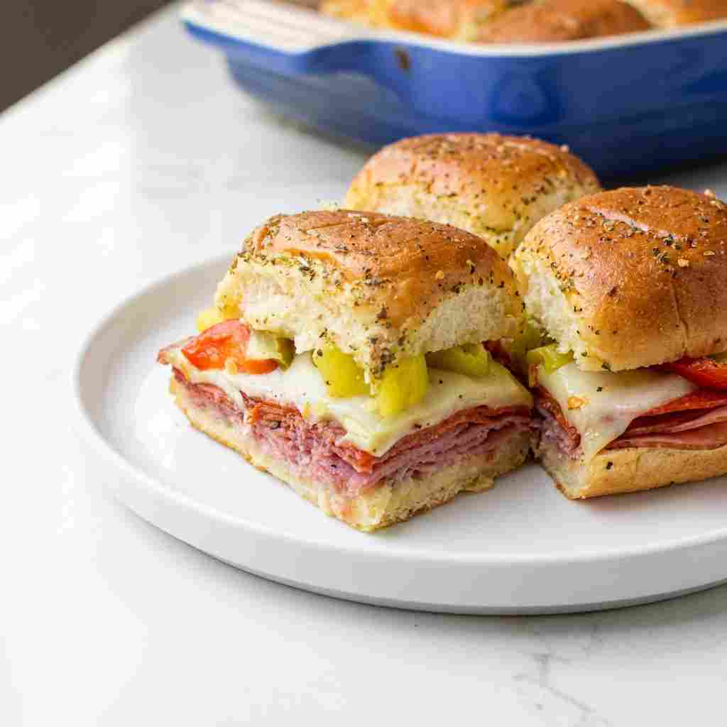 Hot Italian Sub Sliders