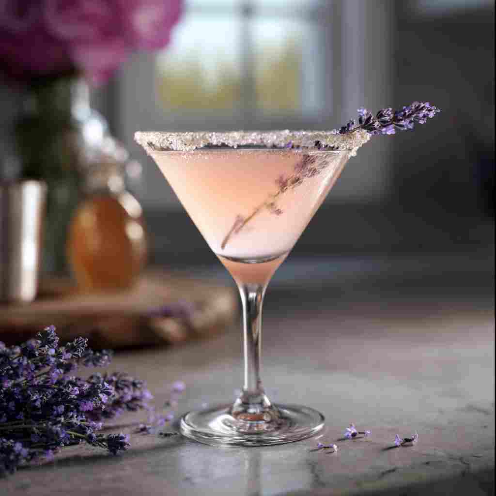 Lavender Lemon Drop Martini
