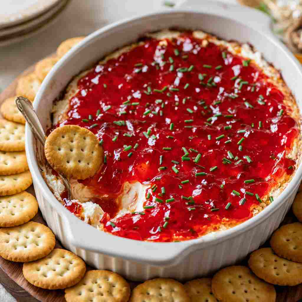 Pepper Jelly Cream Cheese Dip