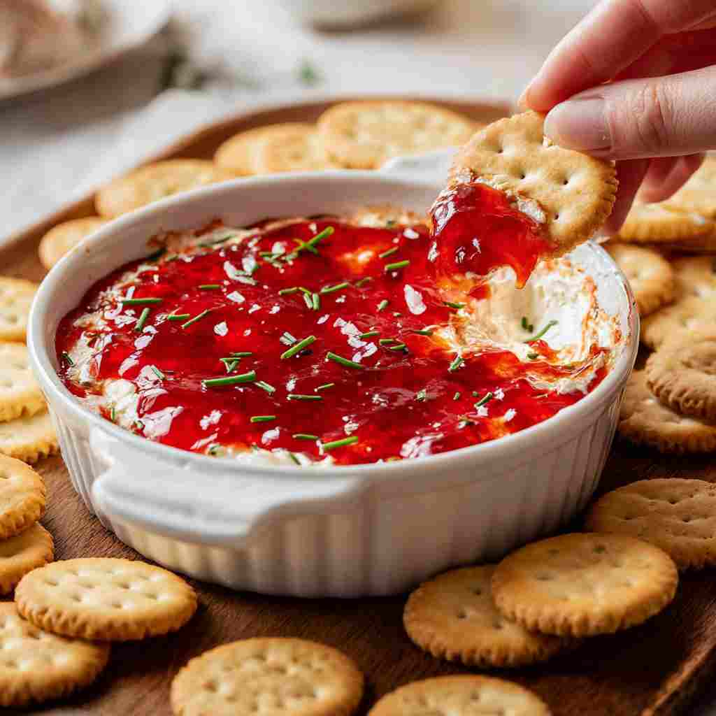 Pepper Jelly Cream Cheese Dip