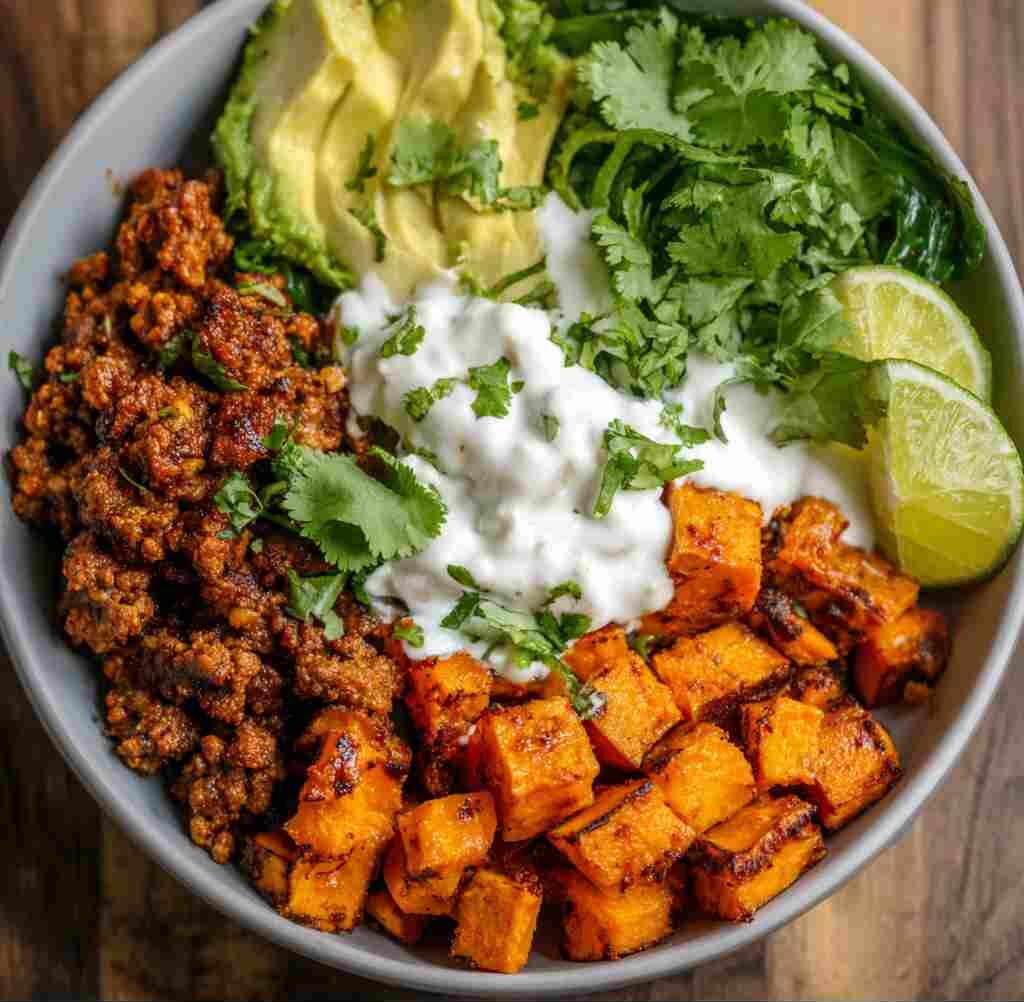 Sweet Potato Taco Bowl