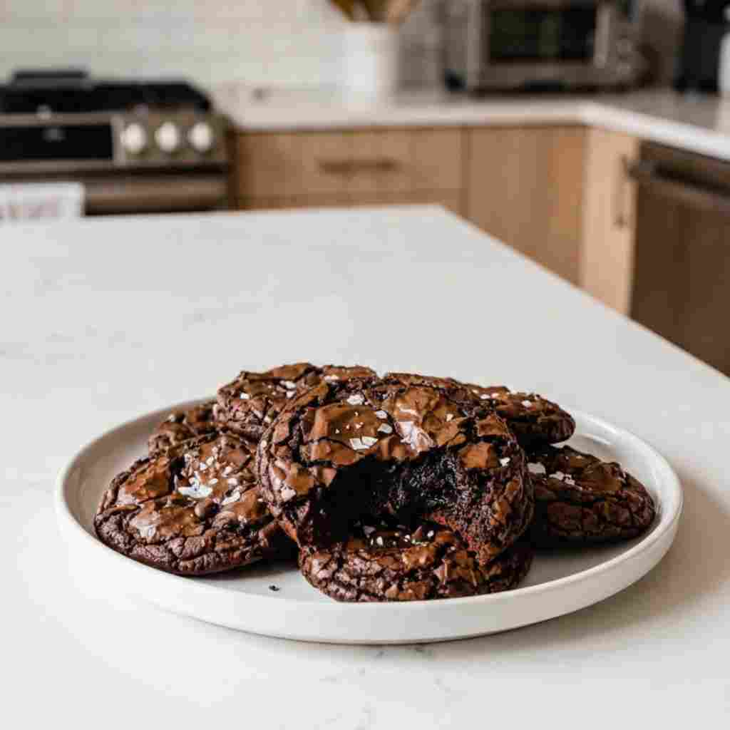 The BEST Fudgy Chewy Brookies