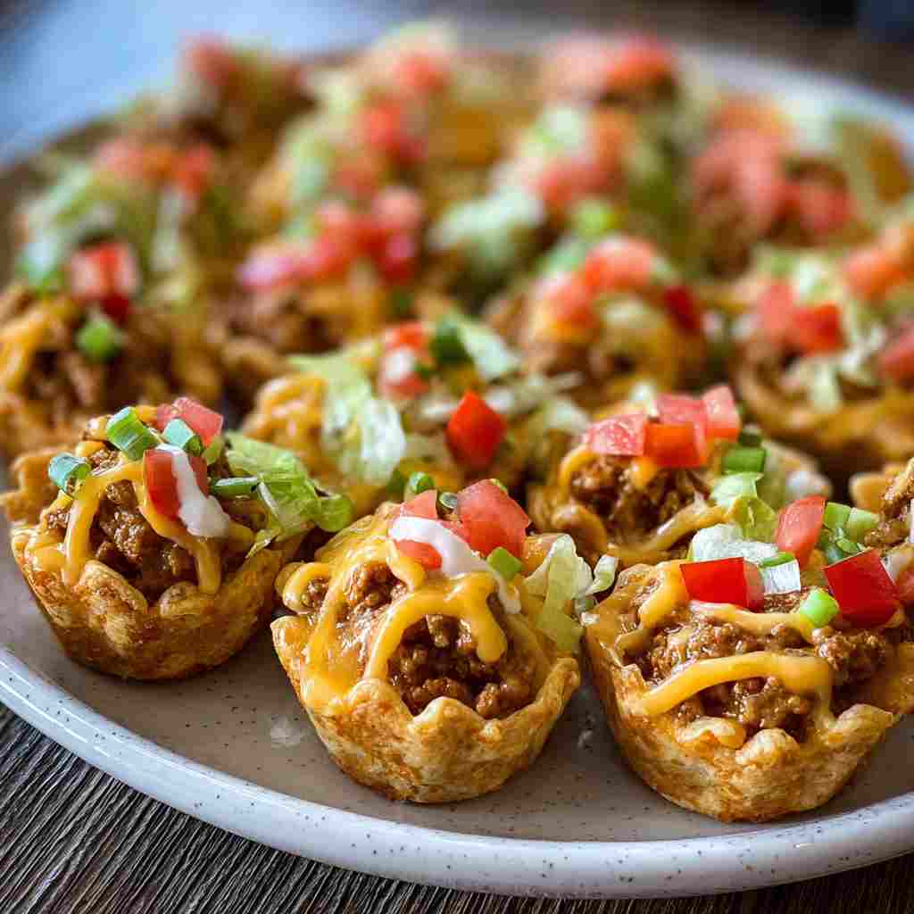 Easy Taco Ranch Bites