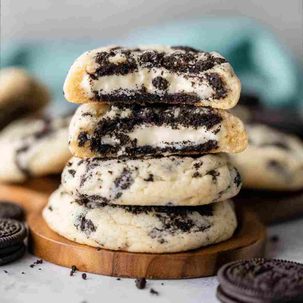 Oreo Cheesecake Cookies