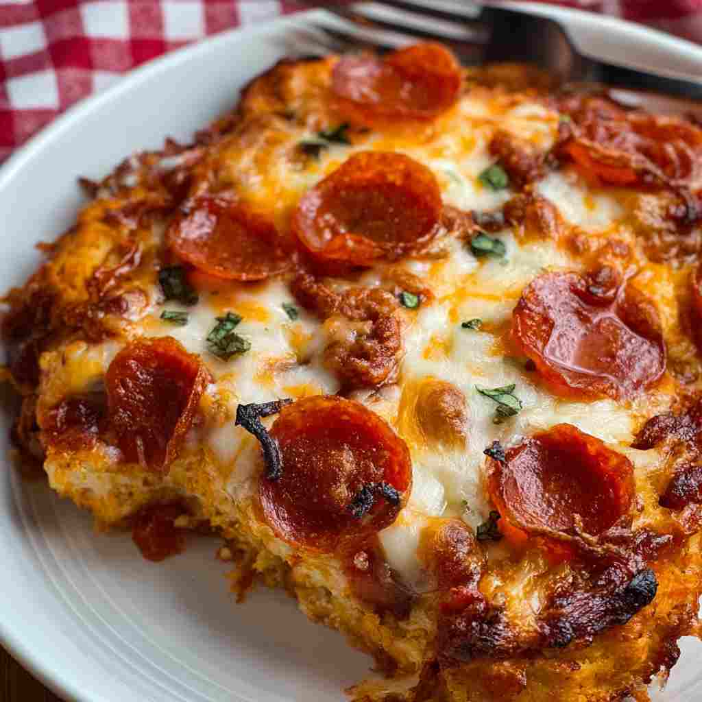 Biscuit Pizza Casserole