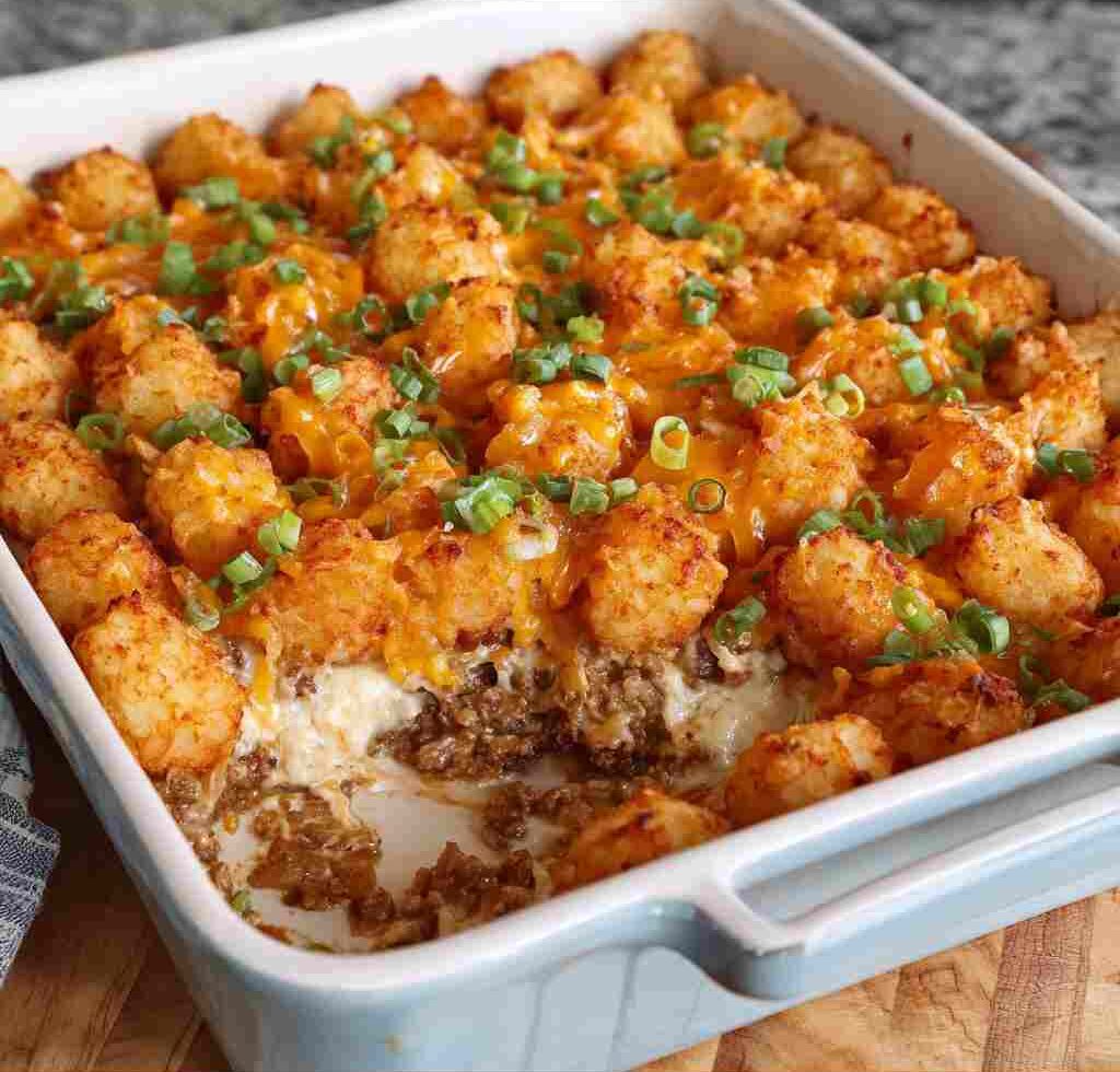 Simple Tater Tot Casserole