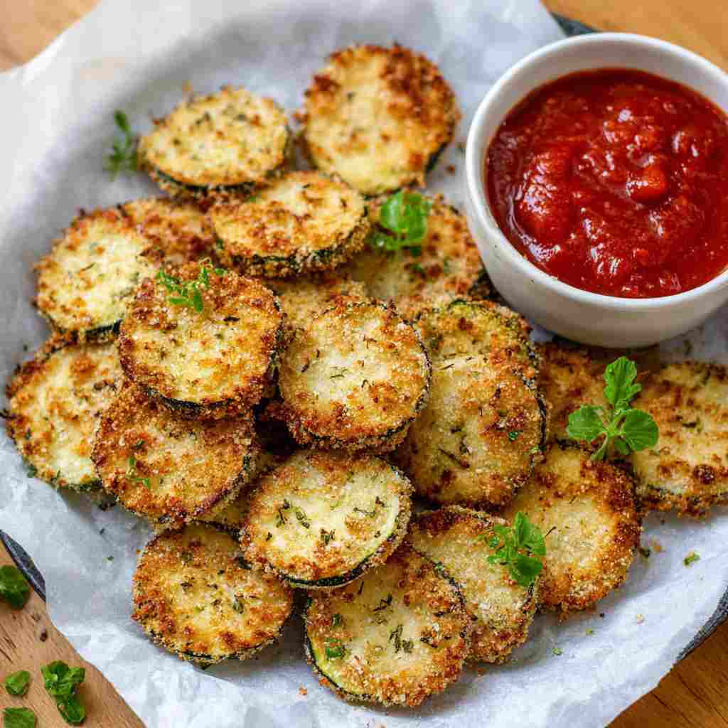 Air Fryer Zucchini Chips