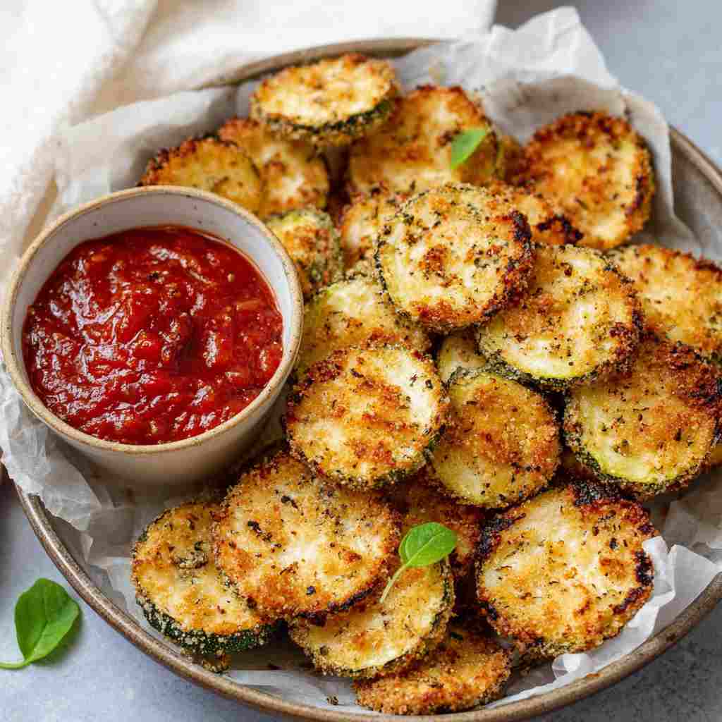Air Fryer Zucchini Chips