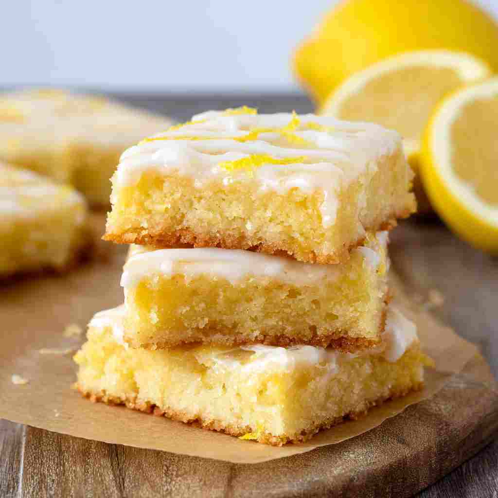 Best Lemon Brownies Recipe