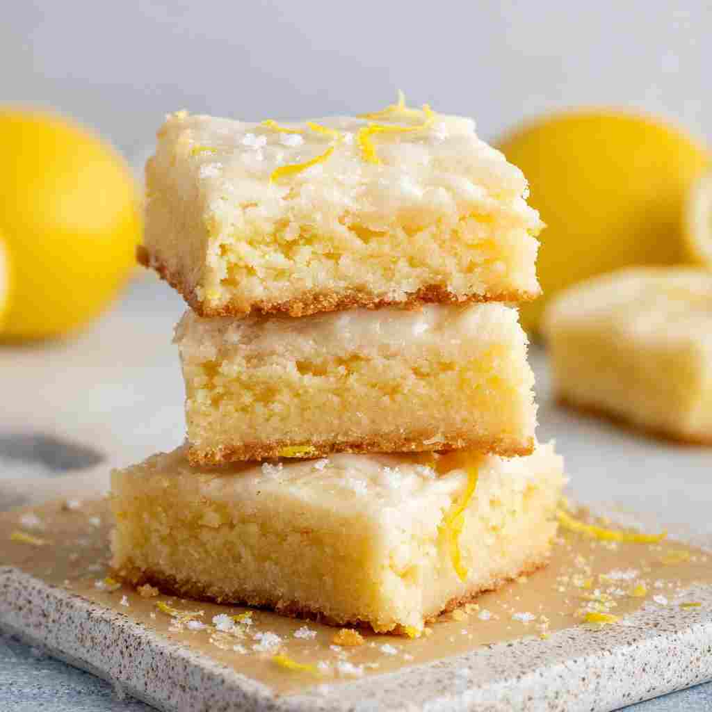 Best Lemon Brownies Recipe