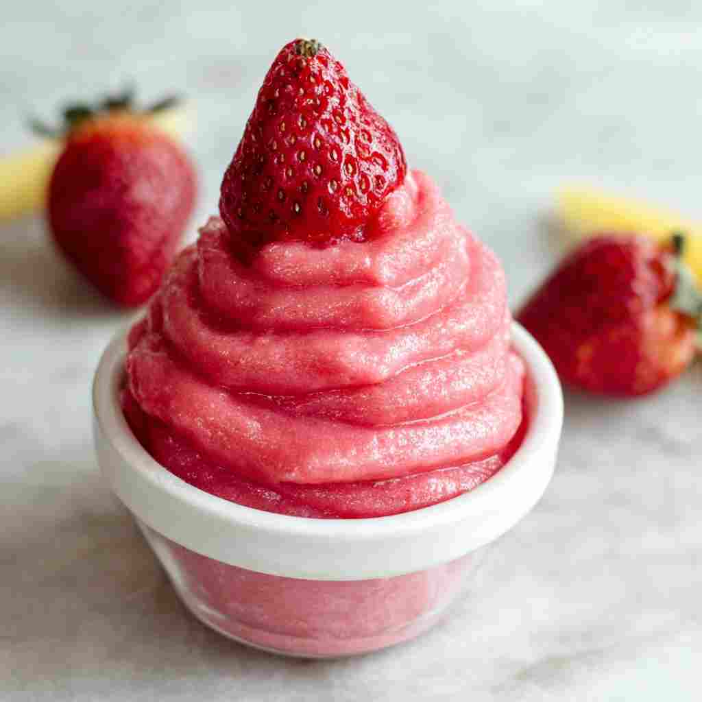 Easy Strawberry Dole Whip