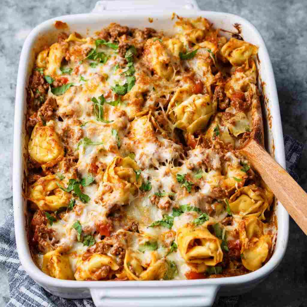 Million Dollar Tortellini Casserole