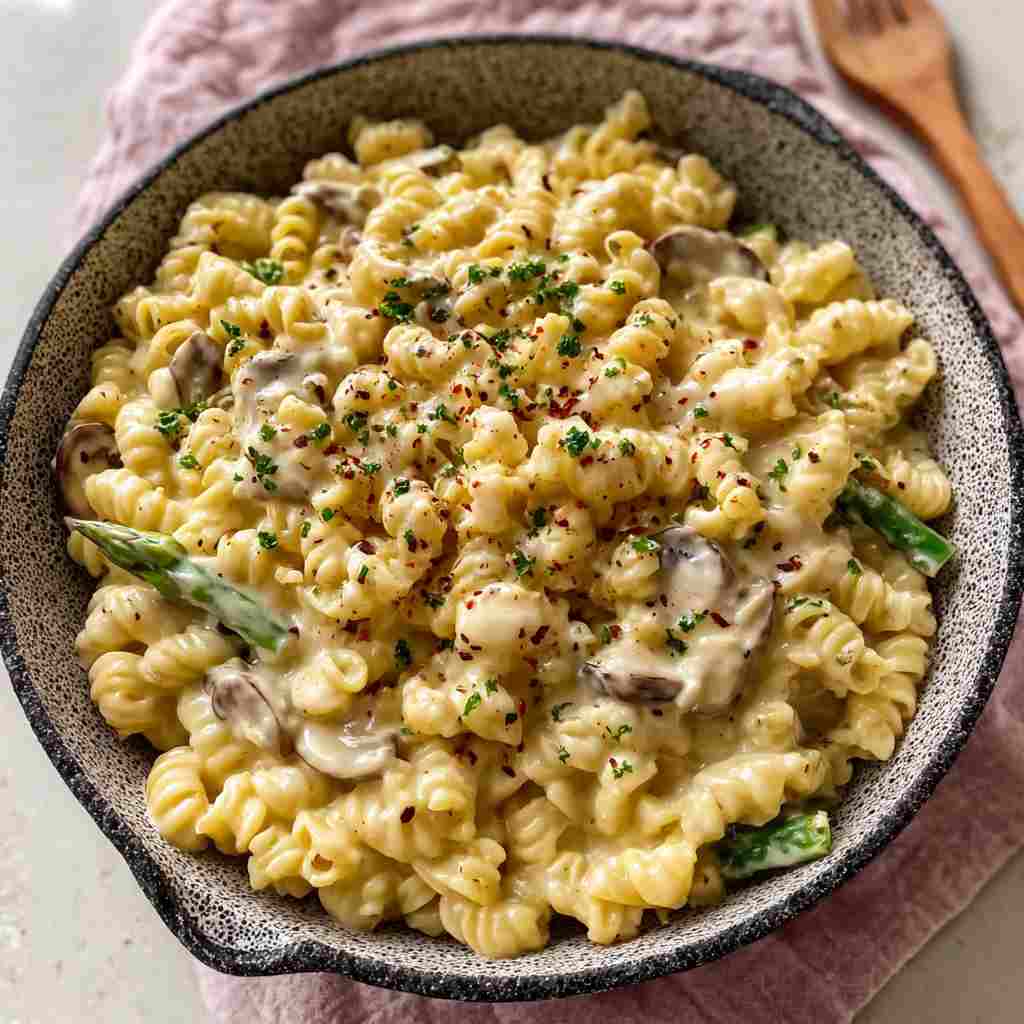 One Pot Creamy Garlic Pasta