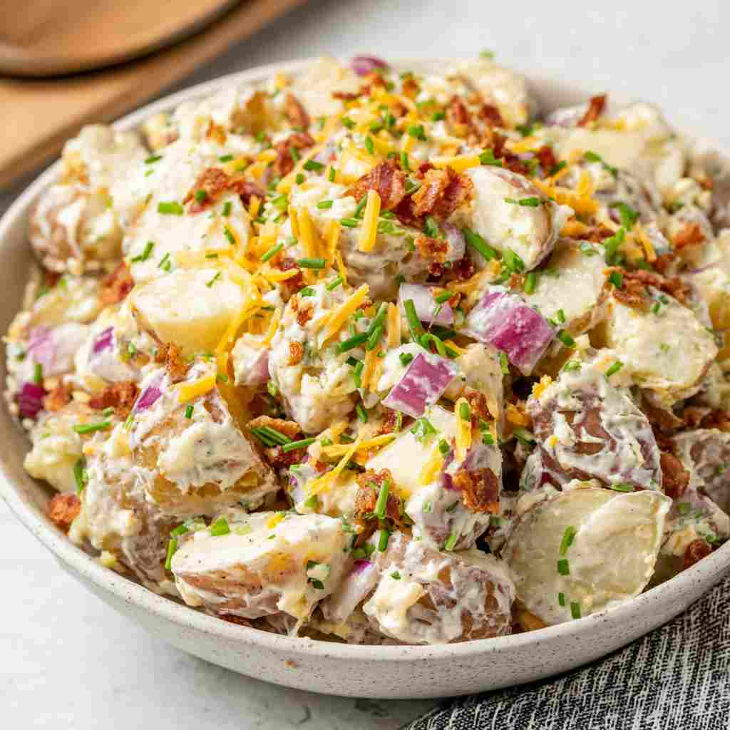 Steakhouse Potato Salad Recipe