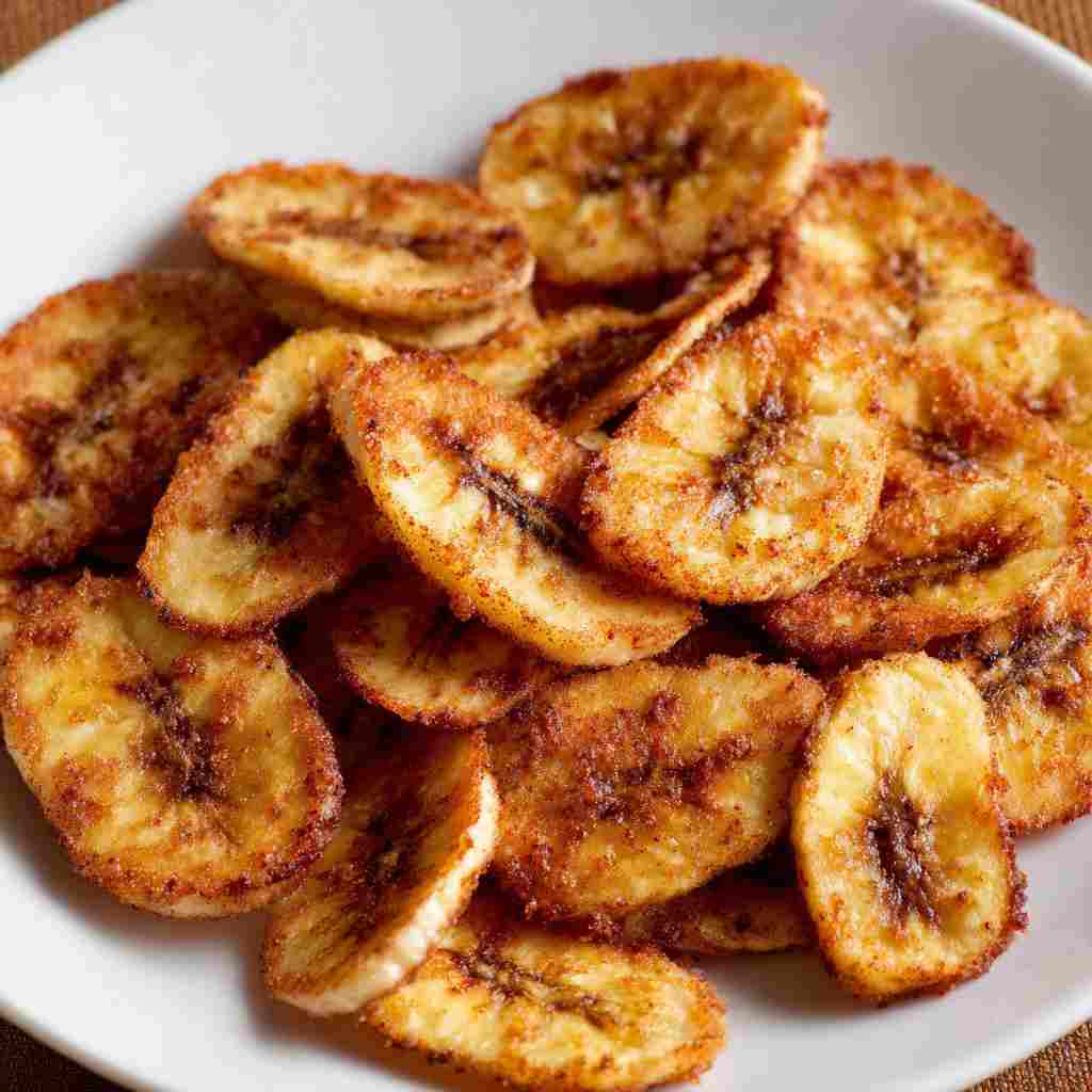 Air Fryer Banana Chips