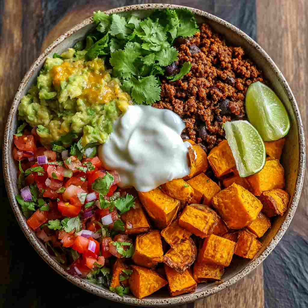 Sweet Potato Taco Bowl