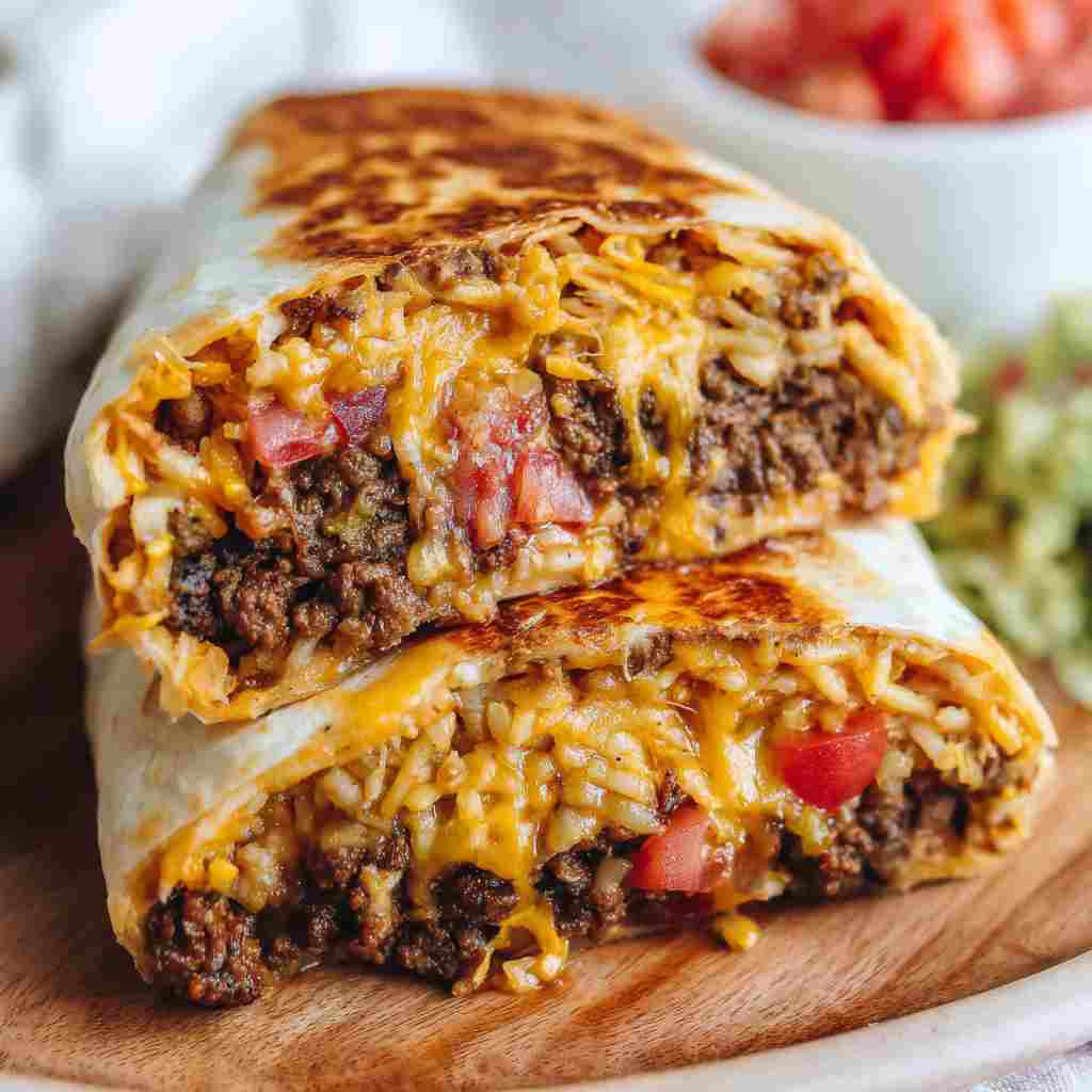 Grilled Cheese Burrito Copycat