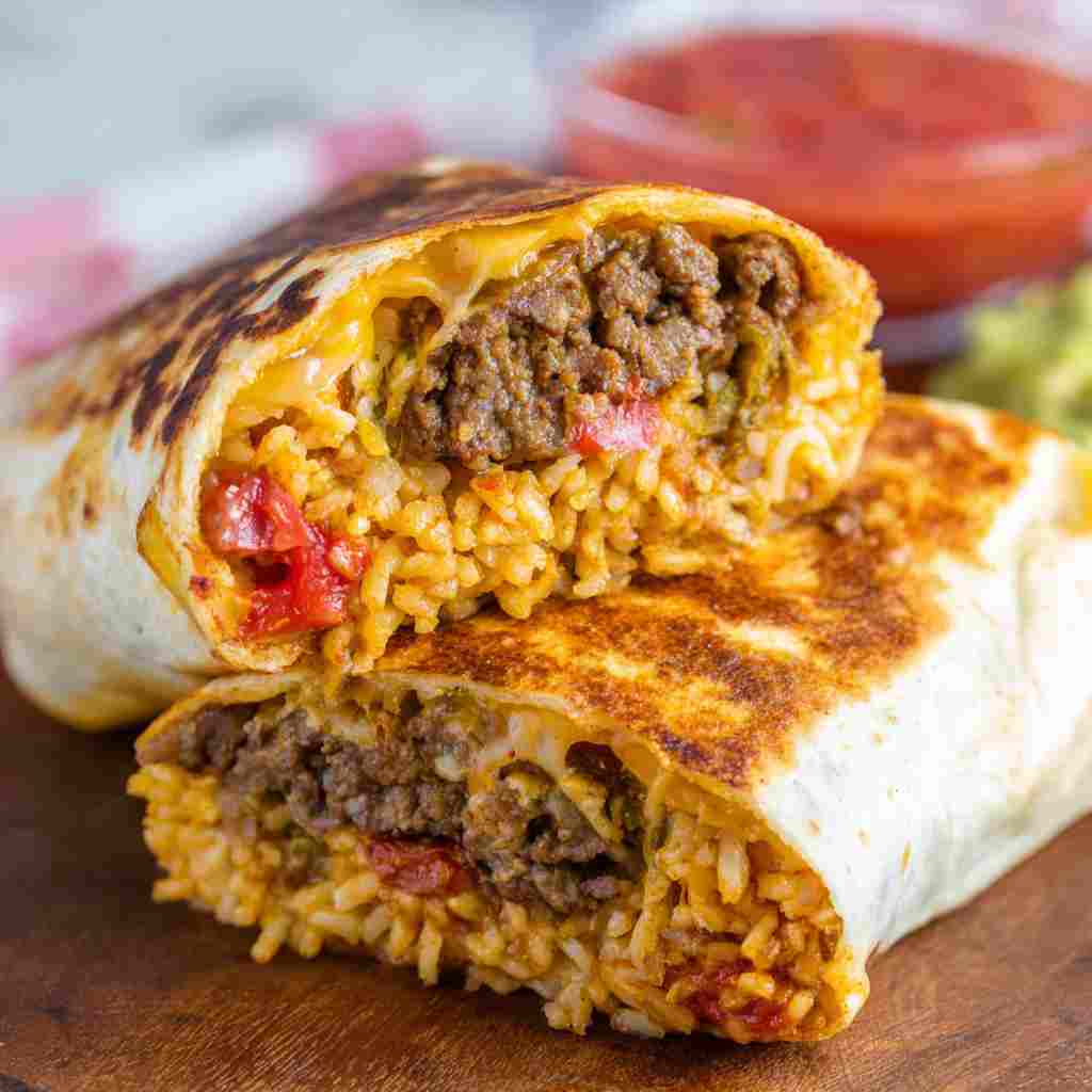 Grilled Cheese Burrito Copycat