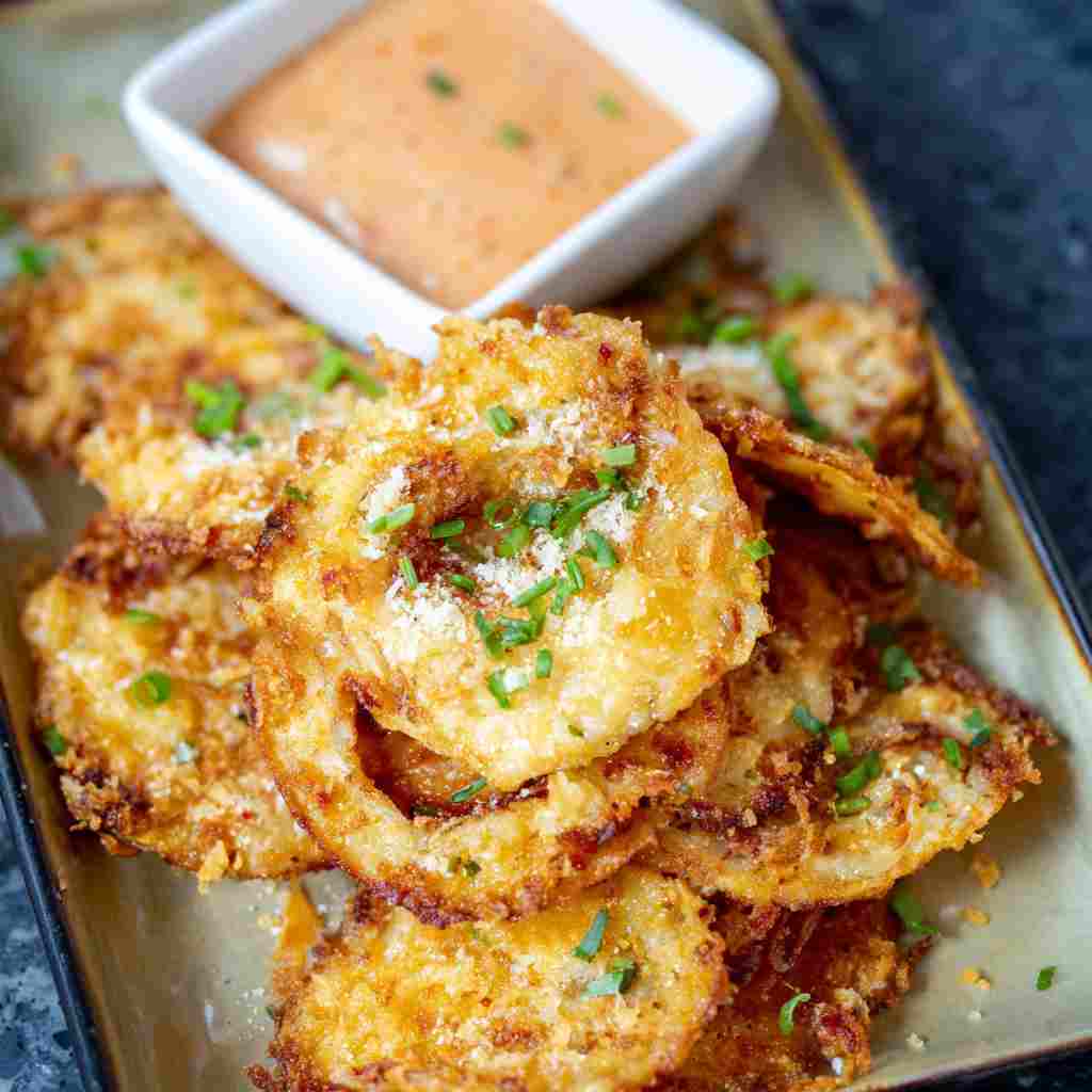 Parmesan Onion Ring Chips