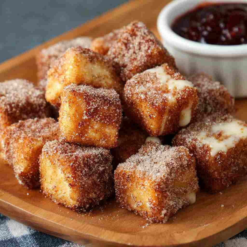 Angel Cake Churro Bites
