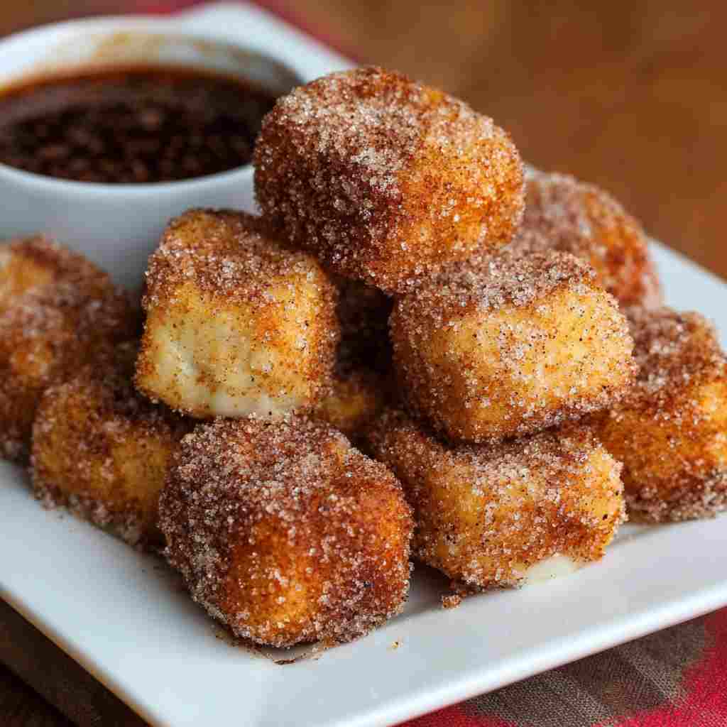 Angel Cake Churro Bites