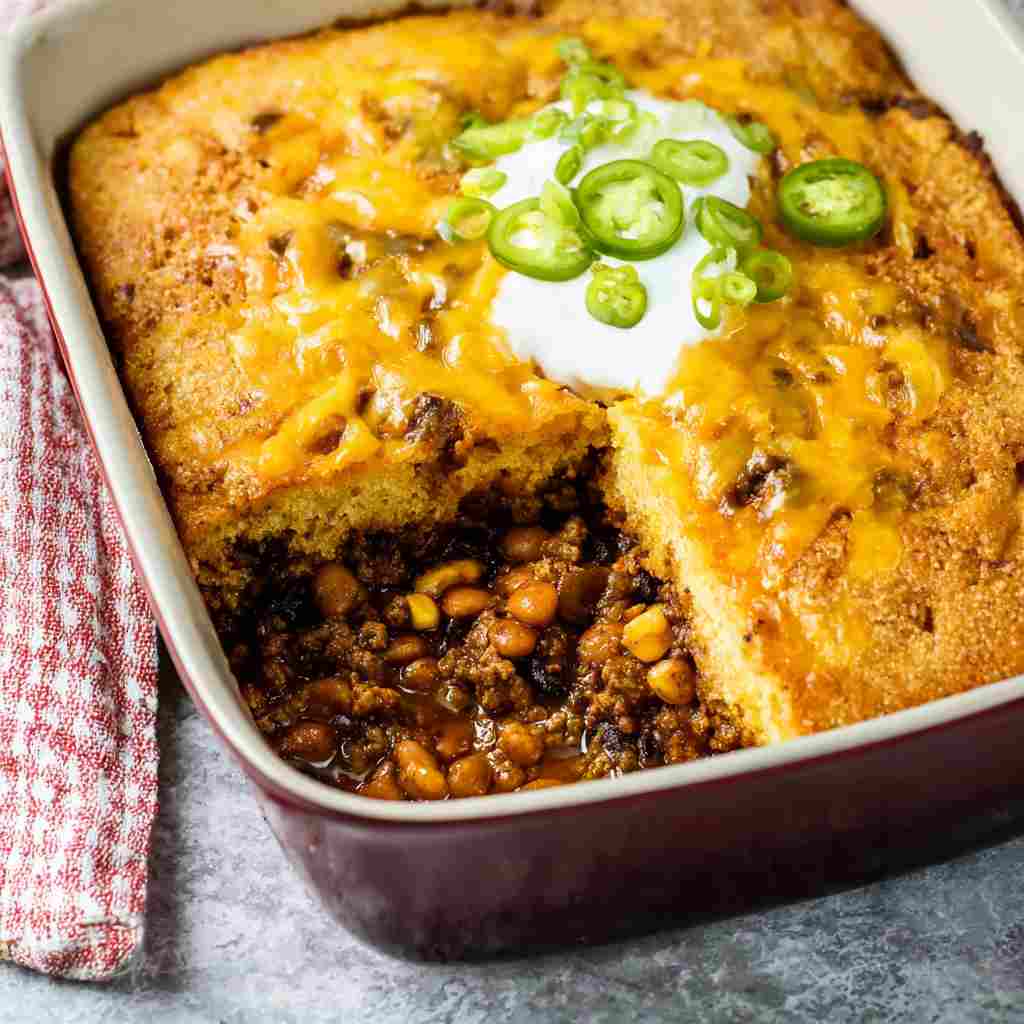 Texas Tamale Pie Casserole