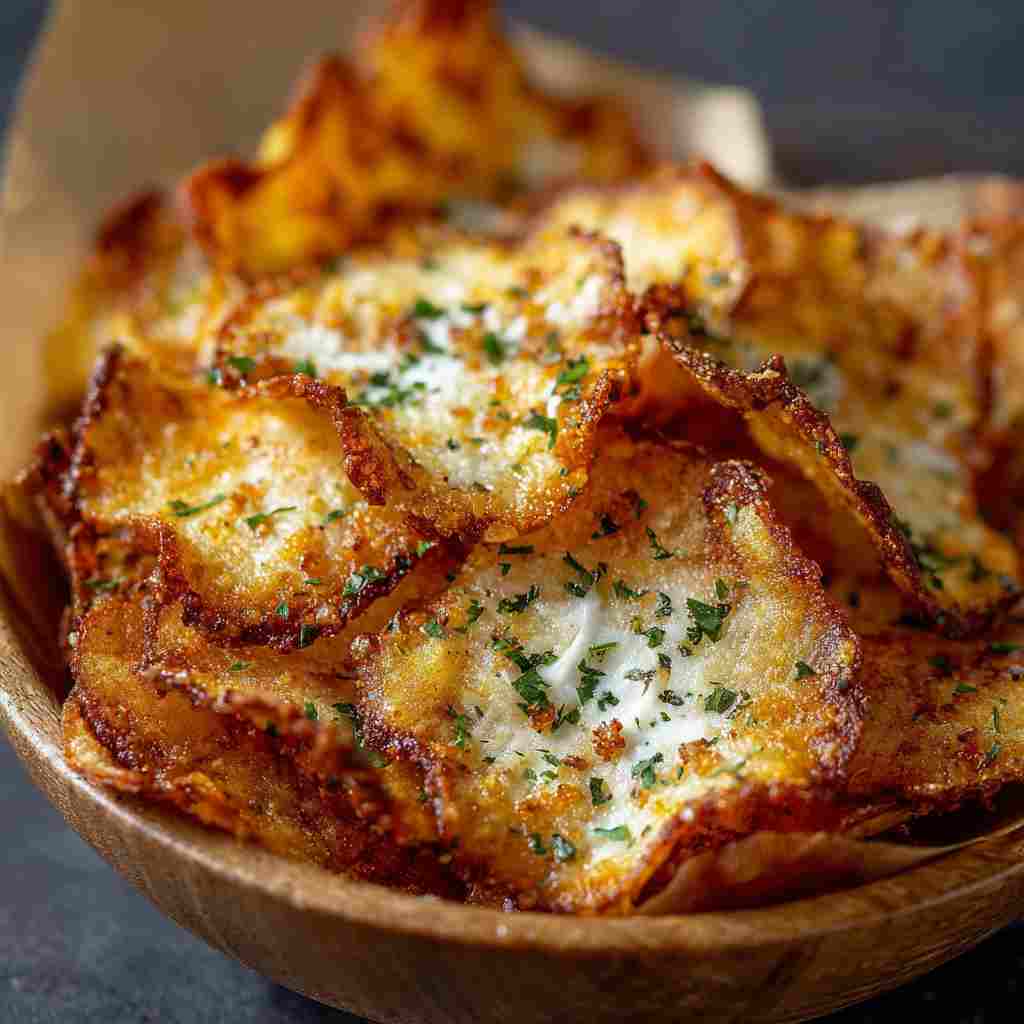 Cottage Cheese Chips