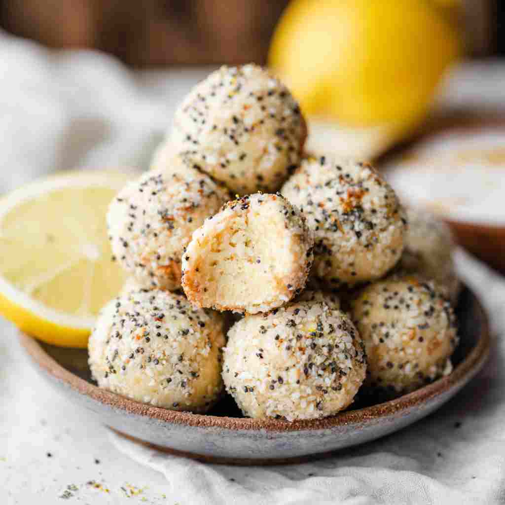Lemon Poppy Seed Bites