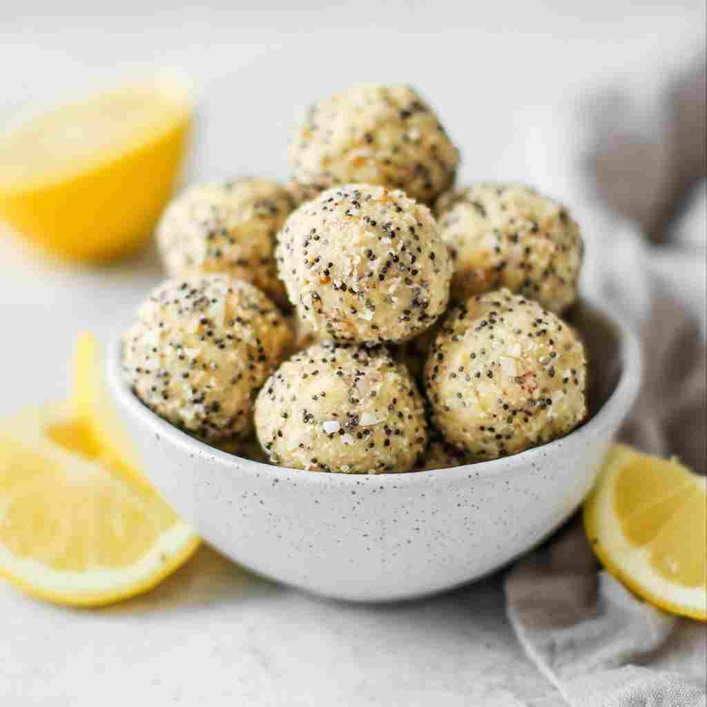 Lemon Poppy Seed Bites