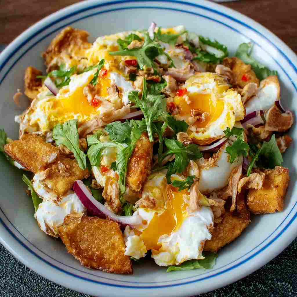 Crispy Egg Salad