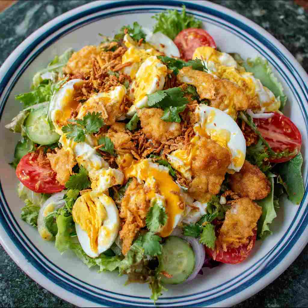 Crispy Egg Salad