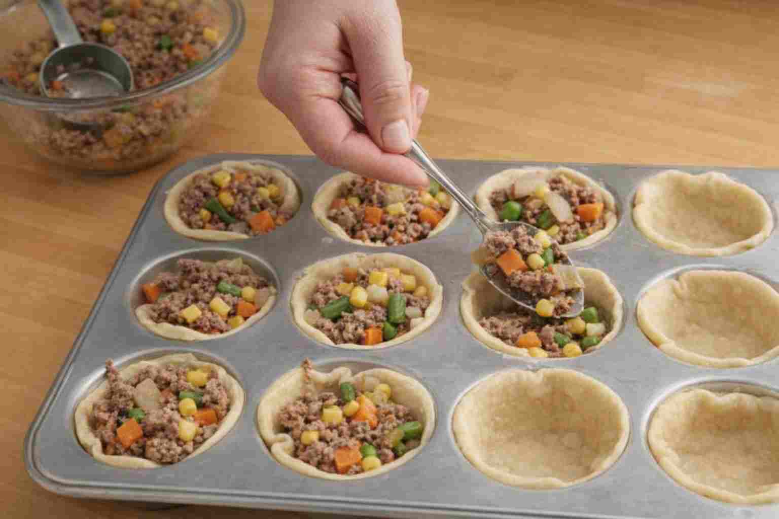 Mini Shepherds Pot Pies
