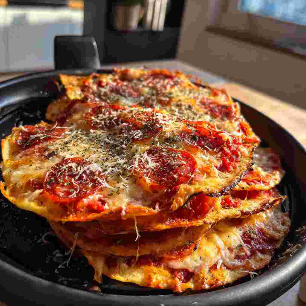 Air Fryer Tortilla Pizza