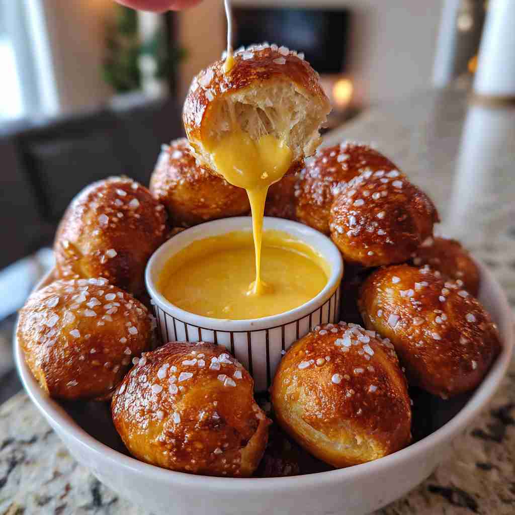 Buttery Soft Pretzel Bites