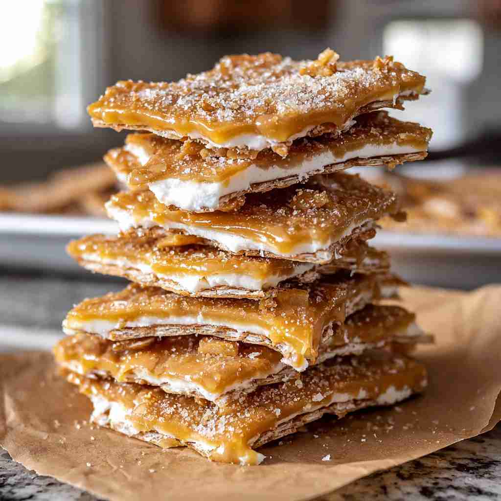 Churro Saltine Toffee