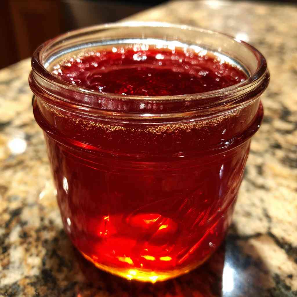 Canning Rhubarb Simple Syrup