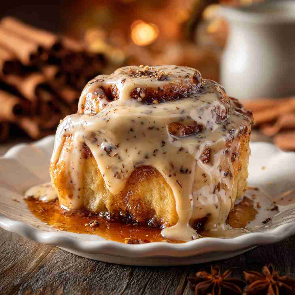 Chai Cinnamon Rolls process