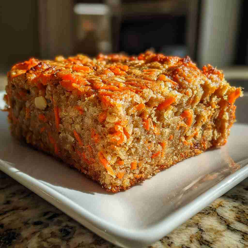 Easy Oatmeal Carrot Cake Recipe