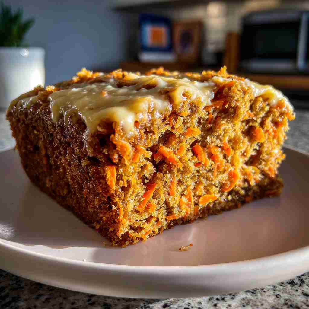 Easy Oatmeal Carrot Cake Recipe process