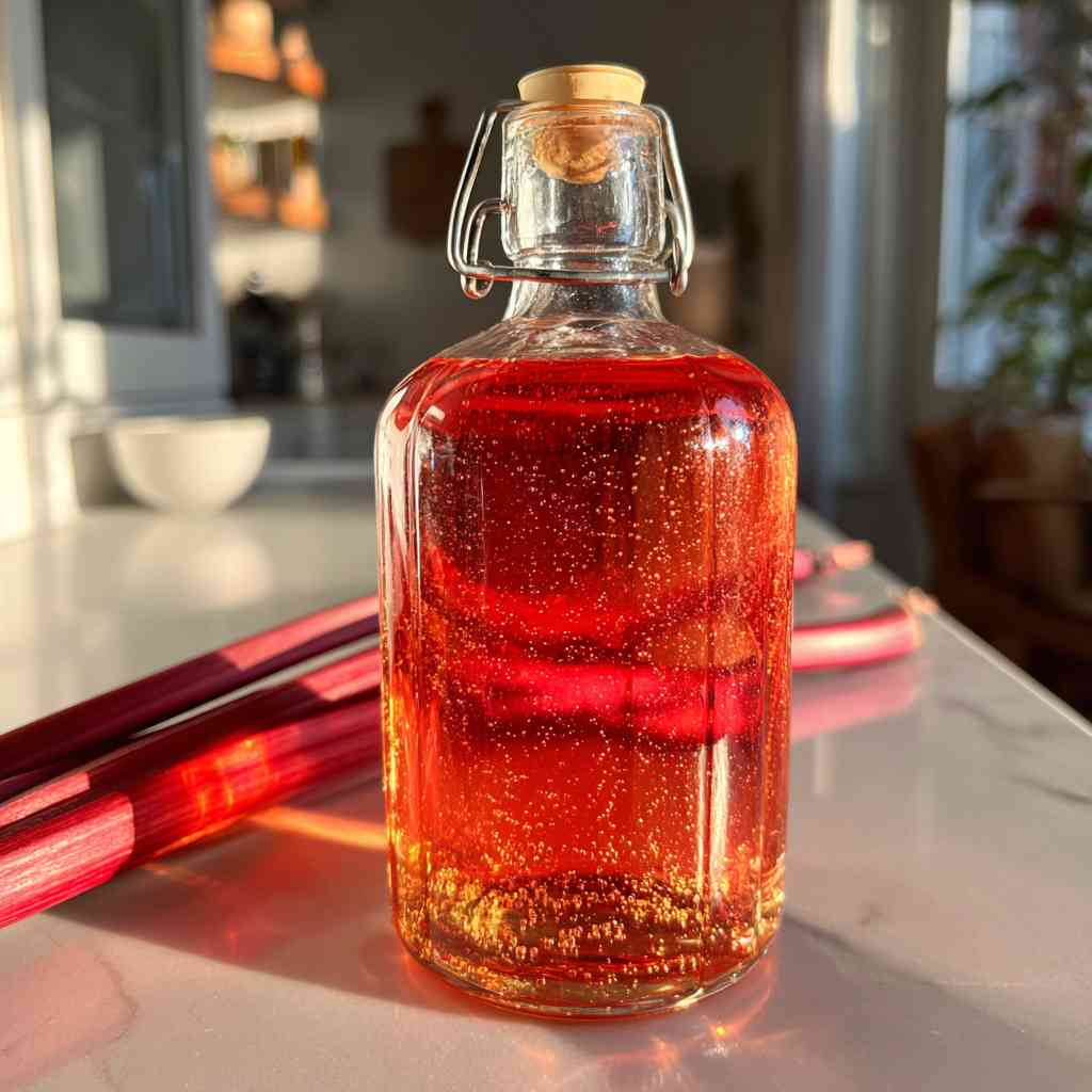 Rhubarb Liqueur process