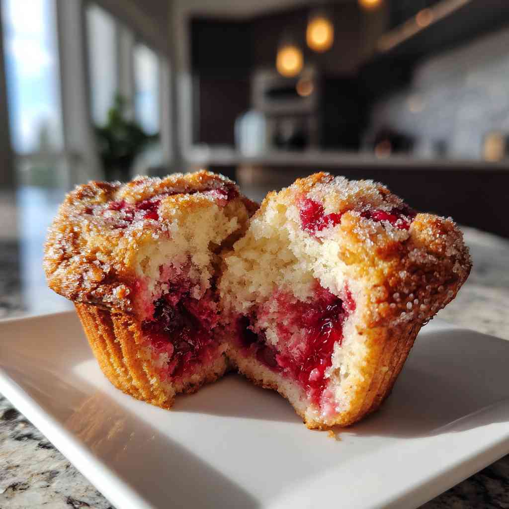 Rhubarb Muffins with Greek Yogurt process